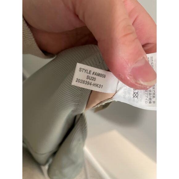 Madewell Second Wave Square-Neck Tank One-Piece Swimsuit Pale Eucalyptus Large - Picture 12 of 12